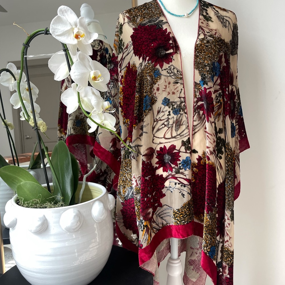 Velvet burnout wrap